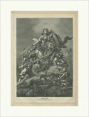 Germania 1870 nach gemälde - nach,