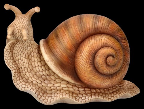 Gartenfigur schnecke - schnecke,