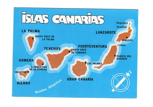 Ansichtskarte islas canarias - islas,