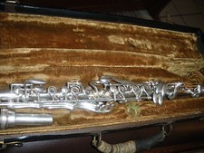 METALLKLARINETTE IN B "VICTORY"" VERSILBERT-BÖHM-GENERALÜBERHOLT