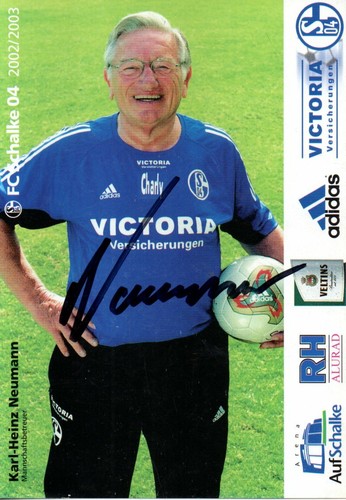 Autogramm karl heinz neumann - -, karl-heinz