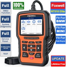 FOXWELL NT510 Profi Auto OBD2 Tiefendiagnosegerät Fit für BMW MINI KFZ Scanner