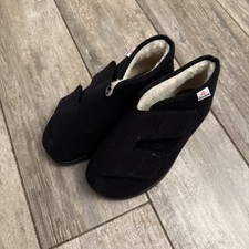 Varomed Schuhe Größe 40 Neuwertig Warm Klettverschluss Schwarz 