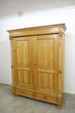 Antiker Schrank Kleiderschrank Küchenschrank Weichholz Zerlegbar Gründerzeit