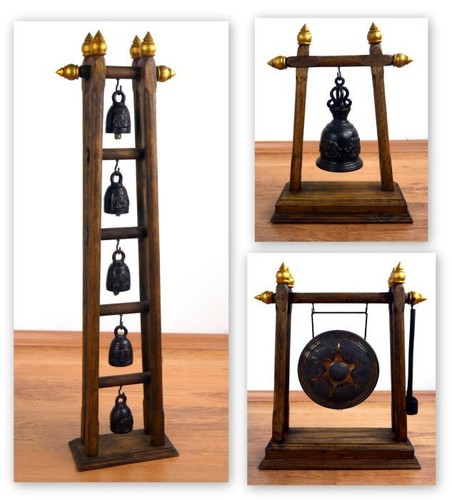 Glocken und gong - und, asiatische