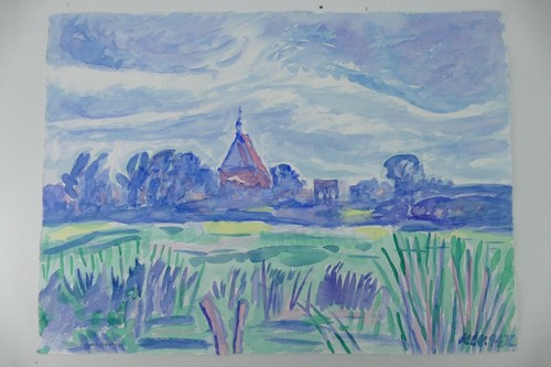 Wilhelm klußmann aquarell - wilhelm,