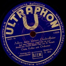 GRETA KELLER Adieu, mein