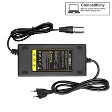 48V Lithium Batterie Ladegerät 54,6V Ausgang für Scooter Fahrrad E-Bike Motorrad