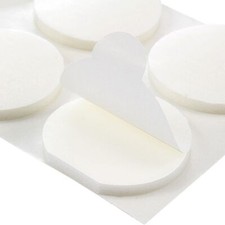 Schaumklebepunkte doppelseitig mit Anfasslasche, Klebepunkte 2 mm, permanent