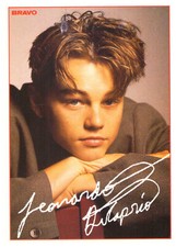 BRAVO Autogrammkarte Film - Leonardo DiCaprio
