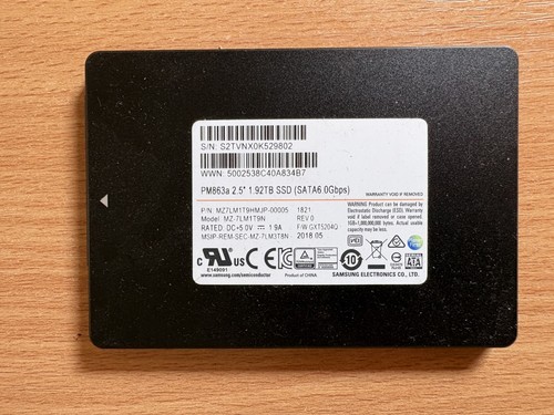 Samsung pm863a 92tb sata - pm863a,