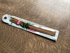 Stumpf- Stricknadel 2,5mm, Länge 15cm. Bambus gebraucht Prym