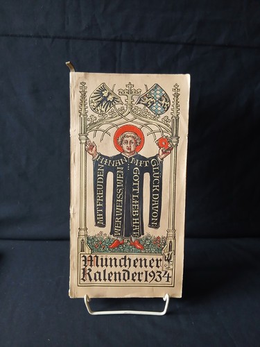 Rarität münchener kalender - rarität,