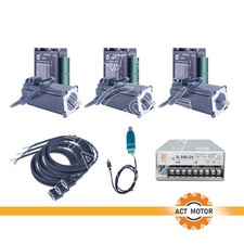 ACT 3Axis 2Nm Nema 23 Closed loop Stepper Motor 4A Schrittmotor & Driver Kit