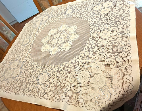 Tischdecke festlich 96 - 96, x