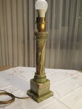 Tischlampenfuß grüner Marmor