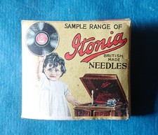 Gramophon Nadelbox, Werbe