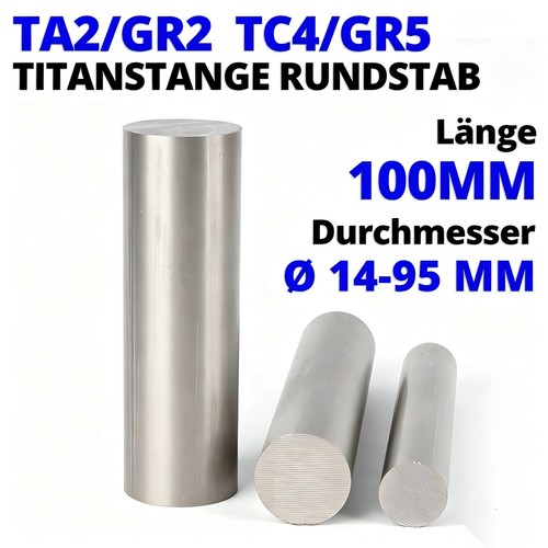 14mm 95mm titanstange - Ø, 14mm-95mm