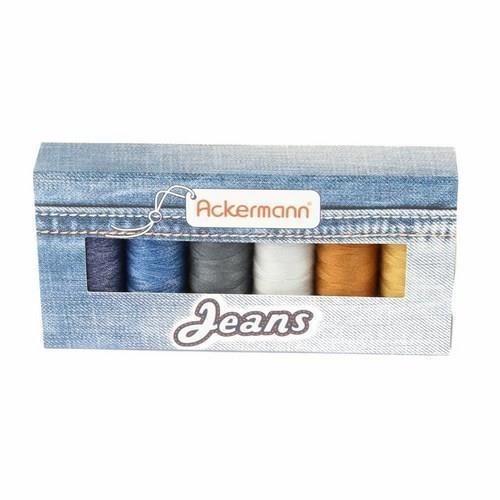 Ackermann jeans nähgarnset - jeans,