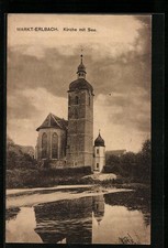 Markt-Erlbach, Kirche mit See