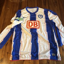 Matchworn Hertha BSC Berlin Trikot Nike Gr. L blau Amateure Regionalliga #4