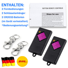 2x Dickert Handsender 1-Befehl