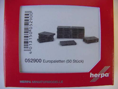 Herpa 052900 europaletten - 052900,