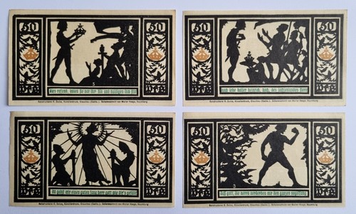 Alte geldscheine notgeld - 4,