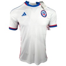 Adidas Chile Away Trikot La Roja Nationalmannschaft 2022 Gr. M Weiß