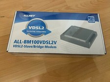 Allnet Modem Router ALL-BM100VDSL2V DSL-Modem 4 Port Switch integriert verkabelt