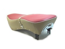 Sitzbank mit Halteriemen AWO Sport 425 bordeaux / beige