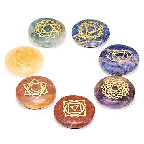 Chakra edelsteinset 7 - chakra‑edelsteinset, –