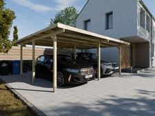 Holz Doppelcarport EcoShield