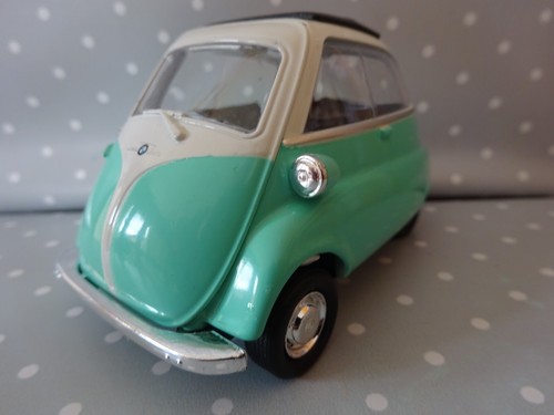 Bmw isetta grün oldtimer - grün,