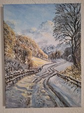 Eigenes Acrylbild. Leinwand