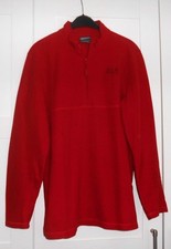 SUPER!!!  Schönes Fleece Shirt  von JACK WOLFSKIN,  Tecnopile, Gr. L, rot, top!