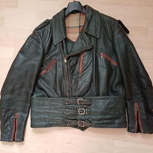 Motorrad biker jacke oldtimer - motorrad,