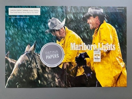 1996 marlboro lights - marlboro, cowboys