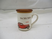 Biltons Made in England – Keramik Tasse „Tschechien 1938 – roter Oldtimer“