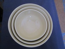 DDR Schüsselsatz 3 teilig beige