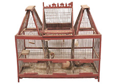 antiker großer Vogelkäfig um 1880