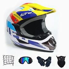 Crosshelm Helm Motorradhelm Motocrosshelm Motorrad Jethelm Racing Quad ATV NEU