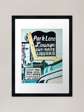 Park Lane Lounge Gerahmter