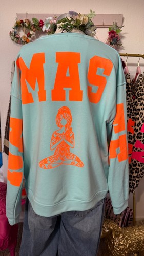 Oversize sweater namaste - sweater, "namaste