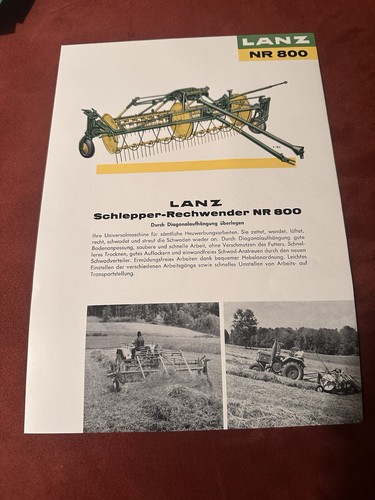 Lanz schlepper rechenwender - rechenwender, nr