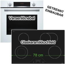 Bosch Backofen Weiss mit