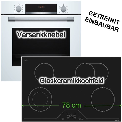 Bosch backofen weiss mit - weiss,