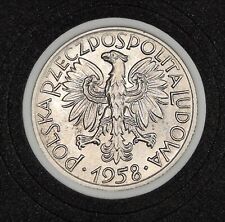 Polen 5 Zlotych 1958 Fischer