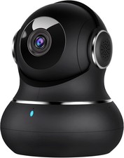 litokam 5MP Überwachungskamera, Babyphone mit Kamera Unterstützt 5G/2.4GHz, 360