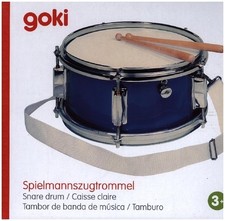 Goki 14015 - Spielmannszugtrommel mit Snare